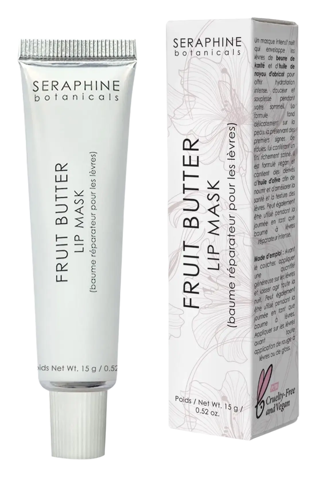 Seraphine Botanicals Fruit Butter Lip Mask Original