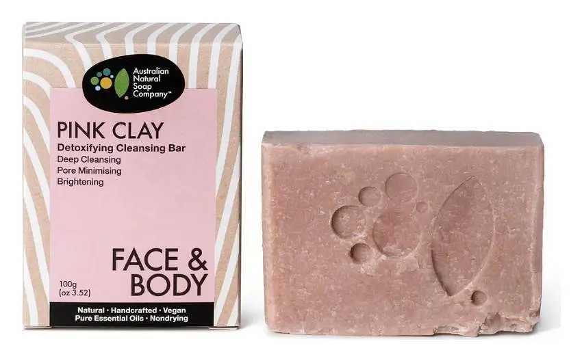 The Australian Natural Soap Company Pink Clay Detoxifying Cleanser