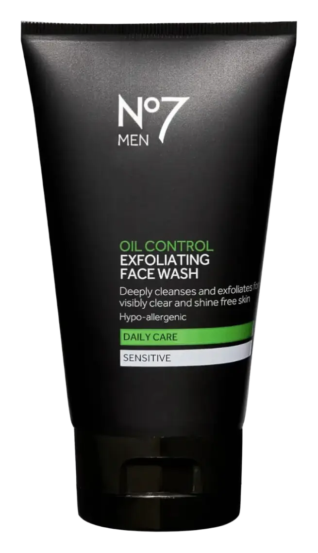 No7 Men Oil Control Exfoliating Face Wash