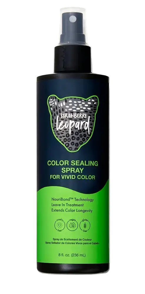 Strawberry Leopard Color Sealing Spray For Vivid Color