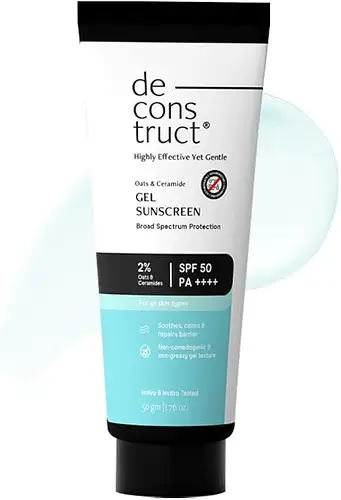 Deconstruct Oats & Ceramide Gel Sunscreen SPF 50