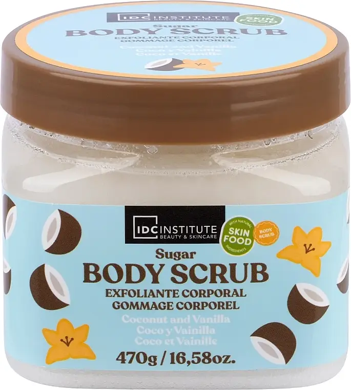 IDC Institute Sugar Body Scrub Coconut And Vanilla
