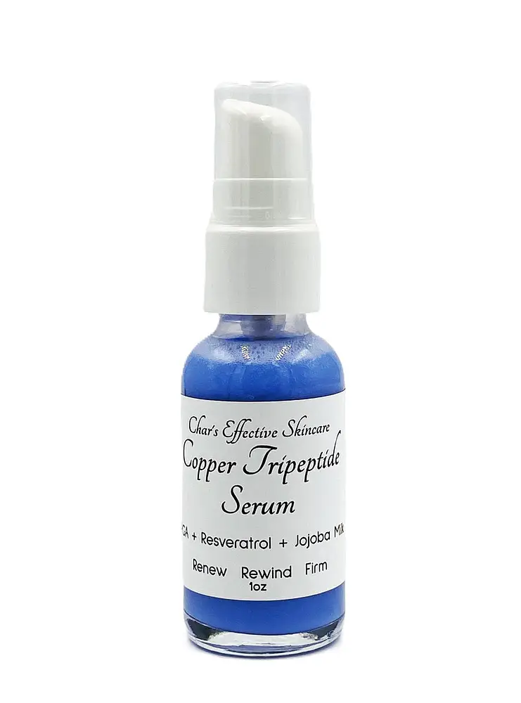 Char's Effectives Copper Tripeptide-1 Serum + Resveratrol