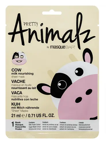 Masque Bar Pretty Animalz Nourishing Cow Mask