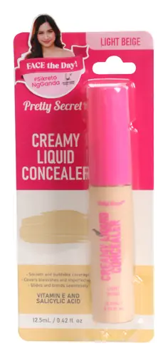 Pretty Secret Creamy Liquid Concealer Light Beige