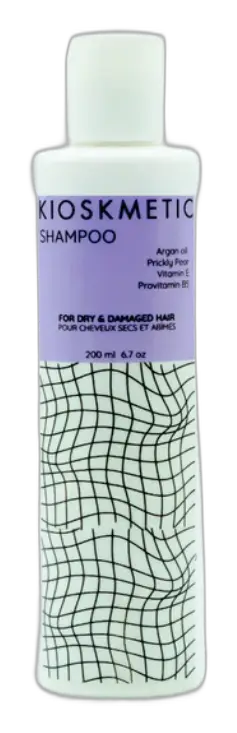 KIOSKMETIC Argan Oil , Prickly Pear, Vitamin E & Provitamin B5 For Dry And Damaged Hair Shampoo