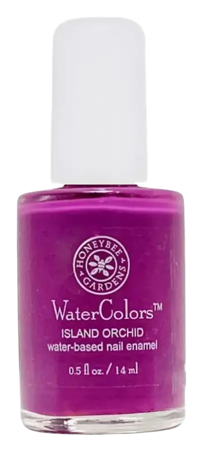 Honeybee Gardens Watercolors Nail Enamel Island Orchid