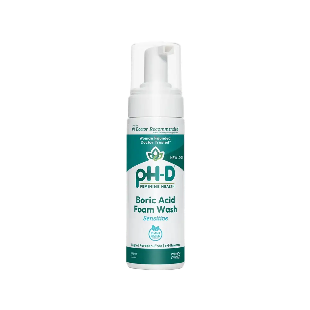 pH-D Feminine Health Boric Acid Foam Wash Sensitive