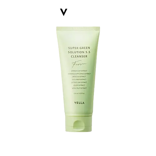 Vella Super Green Solution 5.5 Cleanser