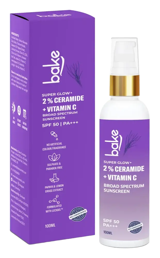 Bake 2% Ceramides + Vitamin C Sunscreen SPF 50