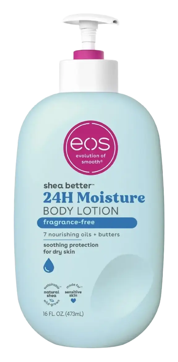 EOS Shea Better Moisture Body Lotion Fragrance-Free