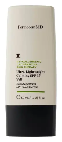 Perricone MD Hypoallergenic CBD Sensitive Skin Therapy Ultra-Lightweight Calming SPF 35 Veil