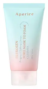 Aperire Be Frozen Pore Mask To Foam Cleanser