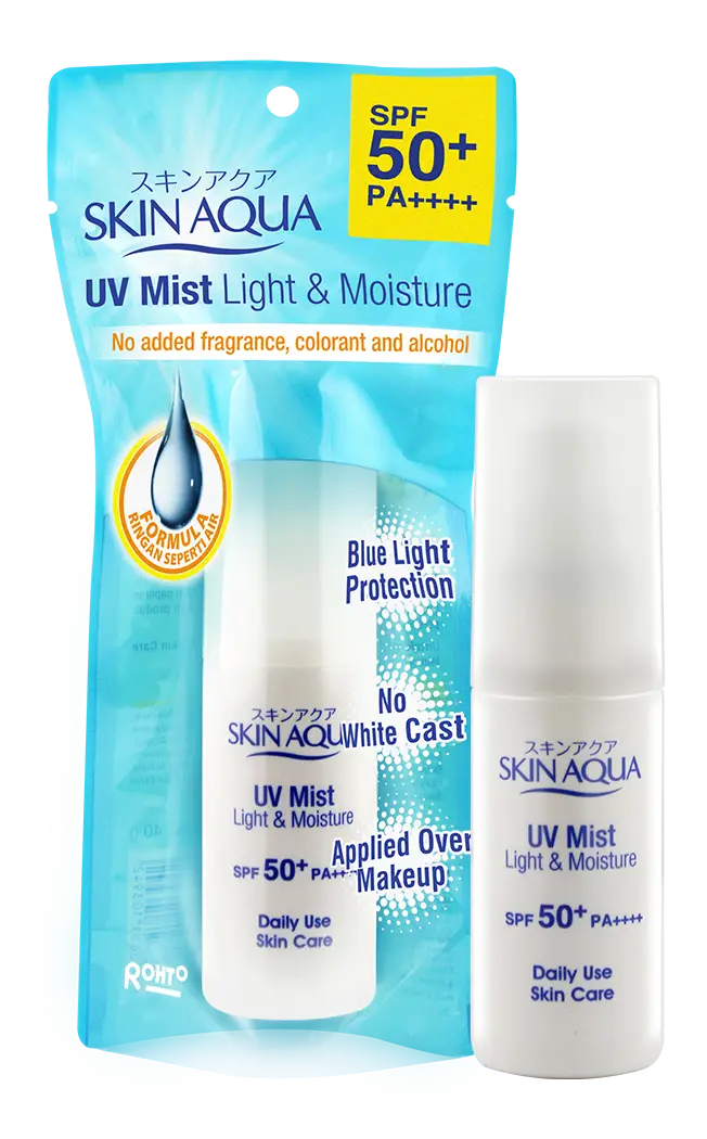Skin Aqua UV Mist Light & Moisture SPF 50+