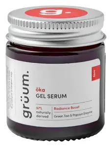 grüum öka Gel Serum Radiance Boost