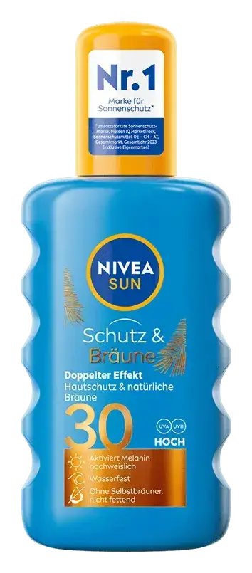 Nivea Schutz & Bräune Sonnenspray SPF 30 Germany