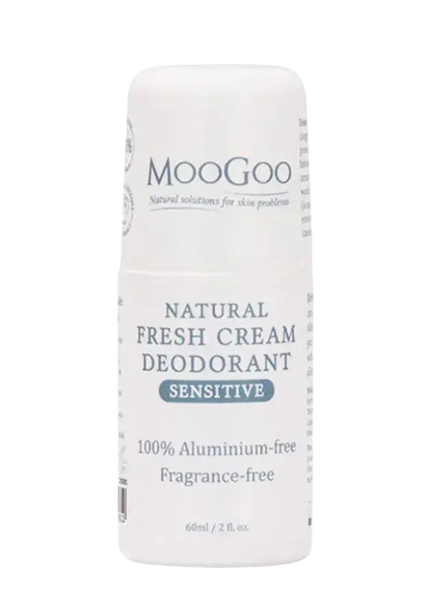 MooGoo Natural Fresh Cream Deoderant Sensitive & Fragrance-free