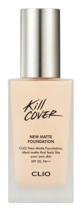 CLIO Kill Cover New Matte Foundation SPF 20 PA ++ #2 Lingerie
