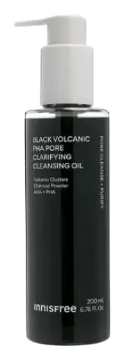 innisfree Black Volcanic PHA Pore Clarifying Cleansing Oil