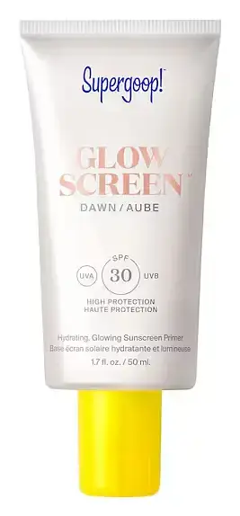 Supergoop! Glowscreen Hydrating And Glowing Sunscreen Primer SPF 30 Dawn