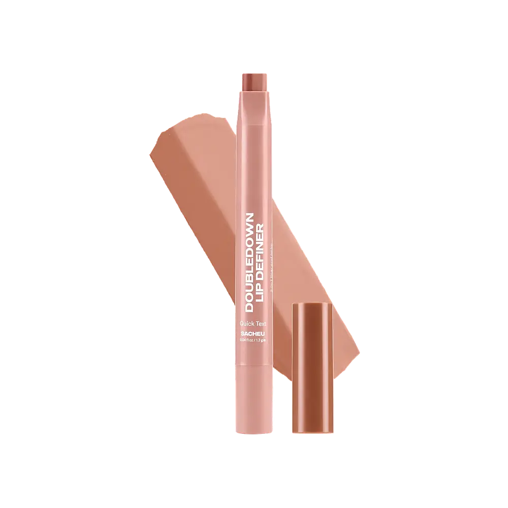 Sacheu Beauty DoubleDown Lip Definer 02 Quick Text