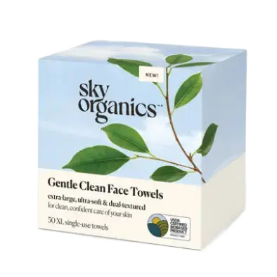 Sky Organics Gentle Clean Face Towels