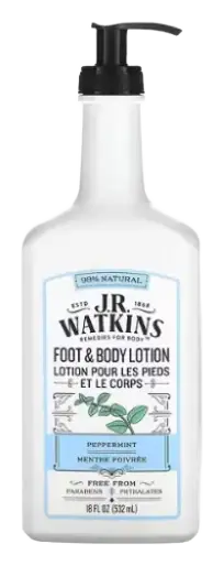 J.R. Watkins Foot & Body Lotion Peppermint