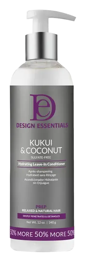 Design Essentials Kukui And Coconut Hydrating Leave-In Conditioner