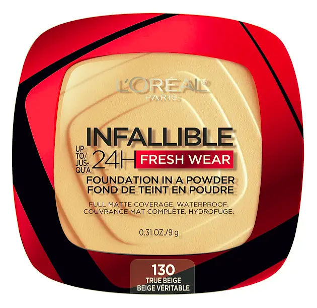 L'Oreal Infallible Fresh 24H Wear Foundation In A Powder 130 True Beige