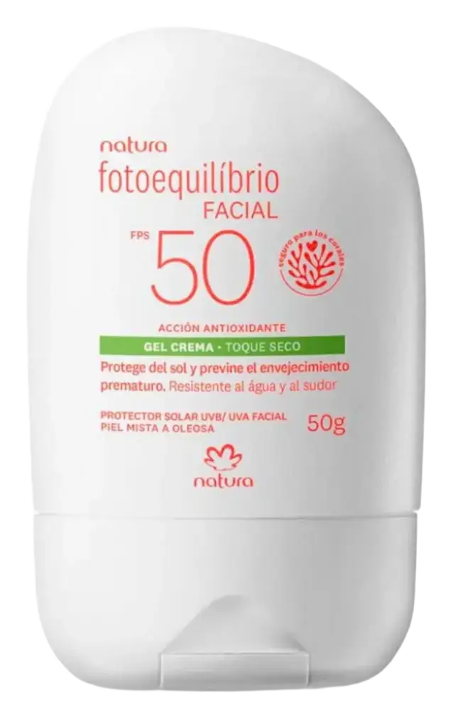 Natura Fotoequilibrio Facial Gel Crema Protector SPF 50