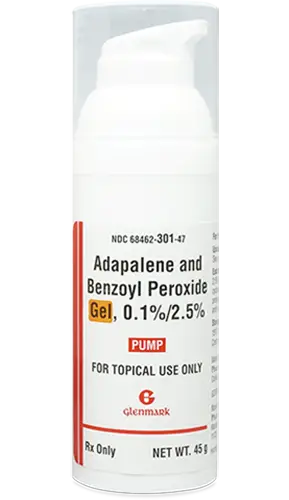 Glenmark Pharma Adapalene And Benzoyl Peroxide Gel 0.1%/2.5%
