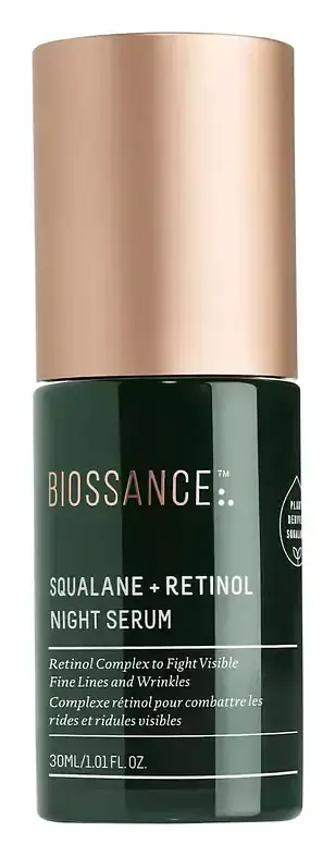 Biossance Squalane + Retinol Night Serum