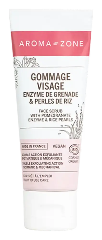 Aroma-Zone Pomegranate Enzyme & Rice Pearls Face Scrub