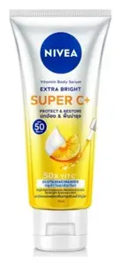 Nivea Extra Bright Super C+ Vitamin Body Serum SPF 50