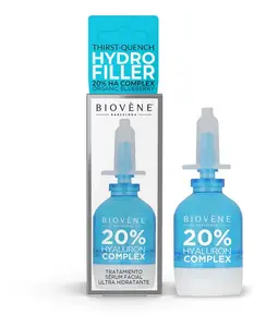 Biovène Barcelona Hydro Filler Thirst-Quench 20% HA + Organic Blueberry Facial Serum Treatment