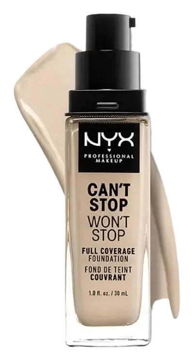 NYX Cosmetics Can't Stop Won't Stop Full Coverage Foundation 1.5 Fair