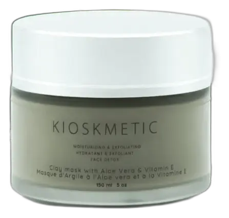 KIOSKMETIC Clay Mask With Aloe Vera And Vitamin E