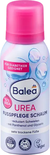 Balea Urea Fusspflege Schaum