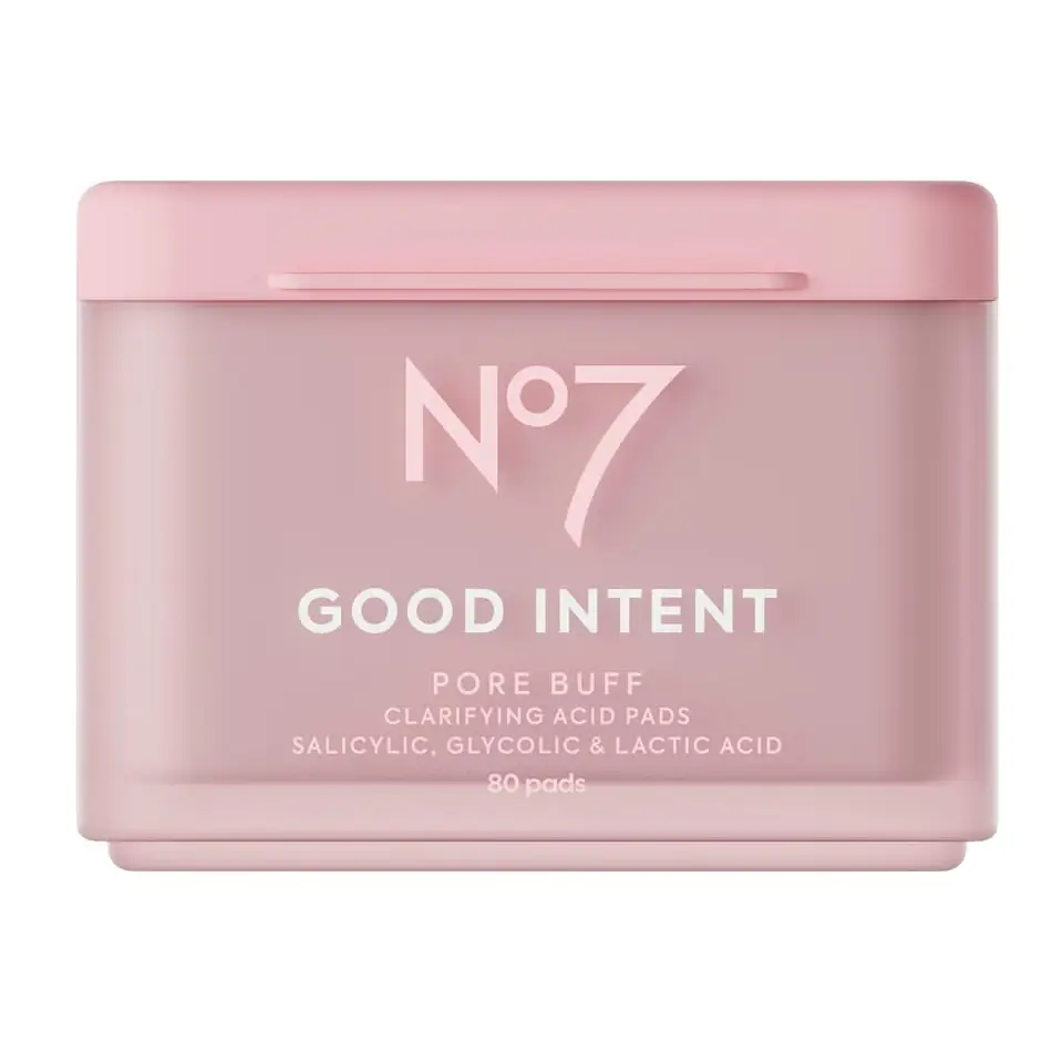 No7 Good Intent Pore Buff Clarifying Acid Pads