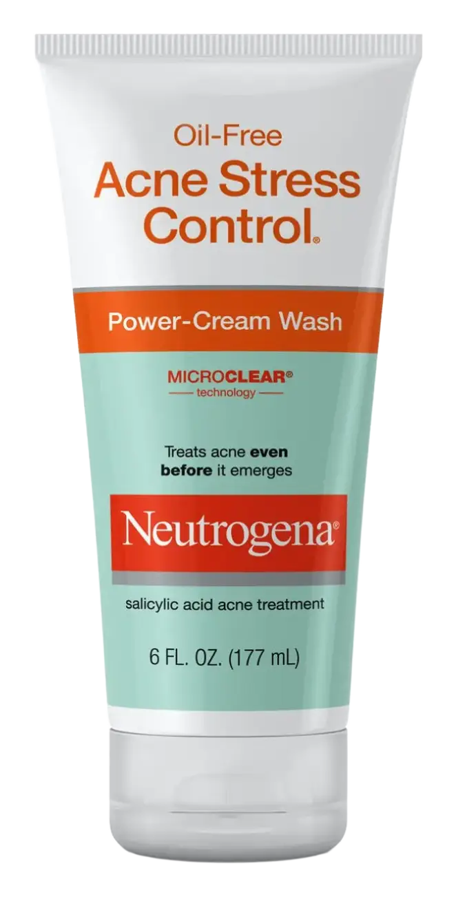 Neutrogena Oil Free Acne Stress Control Power-Cream Wash