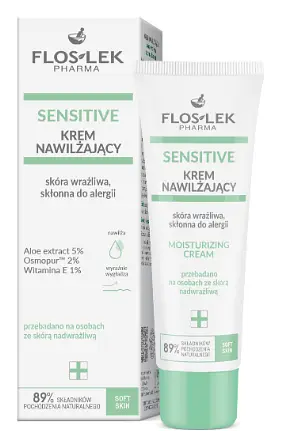 Flos-lek Moisturizing Cream Sensitive, Allergy-Prone Skin