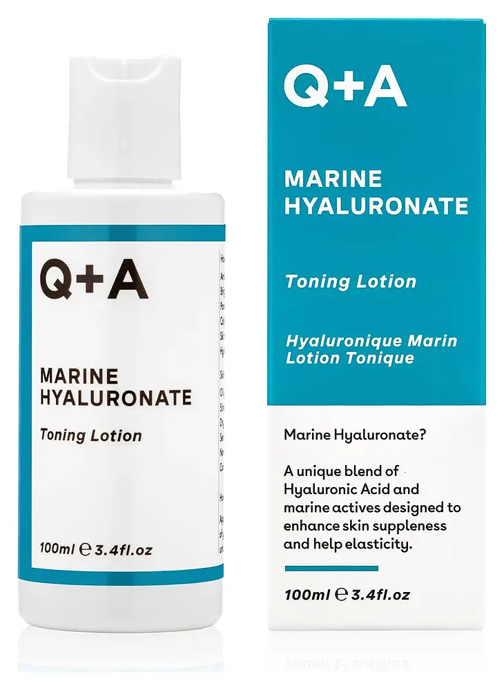 Q + A Marine Hyaluronate Toning Lotion