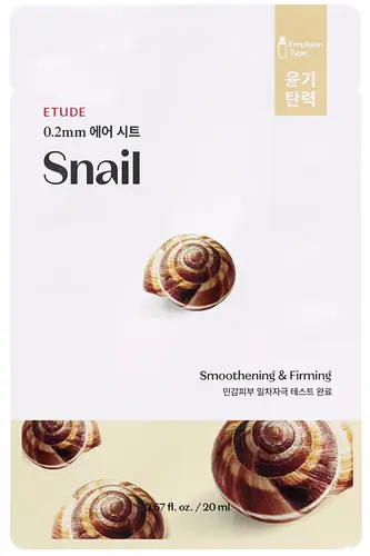 Etude House 0.2 Therapy Air Mask Snail