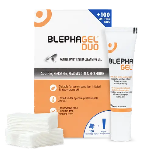 Théa Blephagel Duo Gentle Daily Eyelid Cleansing Gel Canada