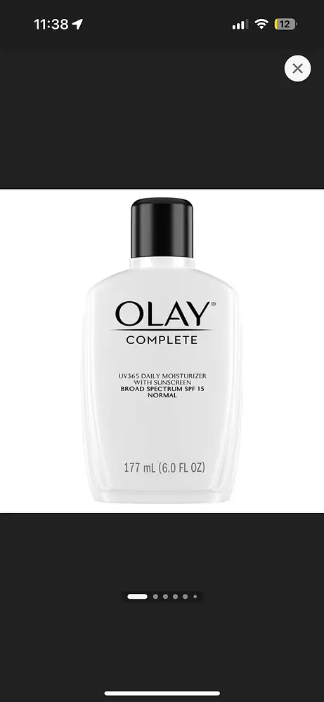 Olay olay complete lotion moisturizer with sunscreen spf 15