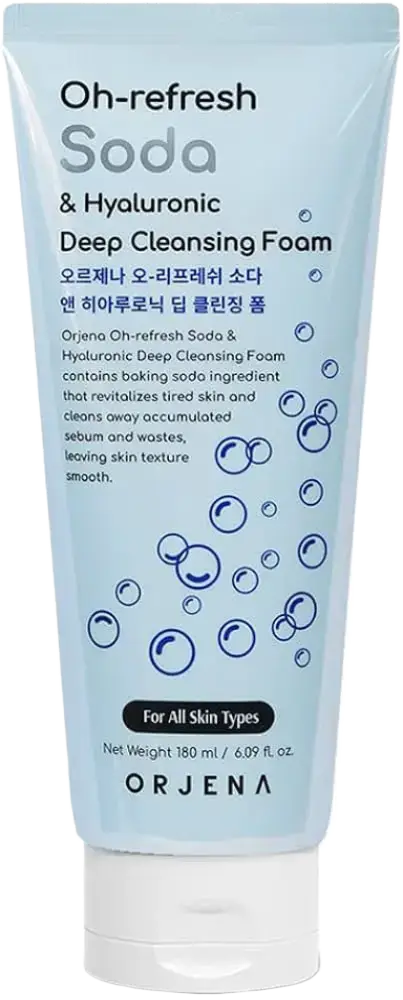 Orjena Oh-Refresh Soda & Hyaluronic Deep Cleansing Foam