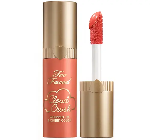 Too Faced Cloud Crush Whipped Lip & Cheek Color Peach Blur