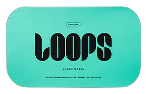 Loops Clean Slate Detoxifying Hydrogel Face Mask