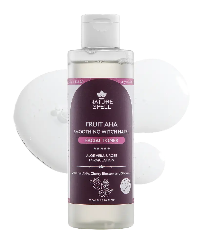 Nature Spell Fruit AHA Smoothing Witch Hazel Facial Toner