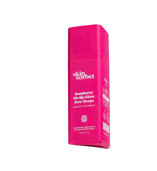 Skin Sorbet Raspberry Oh-My-Glow Dew Drops